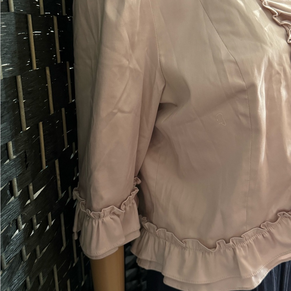 Spense Large Pink Ruffled Jacket - Picture 3 of 7